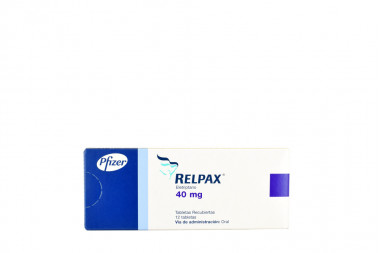 Relpax Eletriptano 40 mg Caja Con 12 Tabletas 
