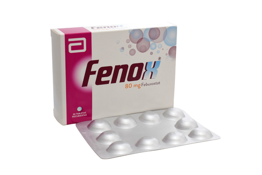 Fenox 80 mg Caja Con 30 Tabletas Recubiertas