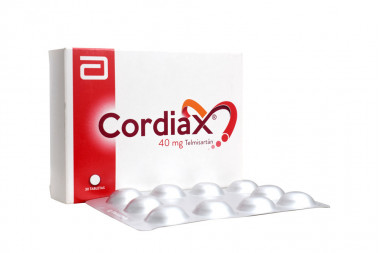 Cordiax 40 mg Caja Con 30 Tabletas