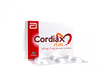 Cordiax Am 40 / 5 mg Caja...