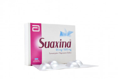 Suaxina 85 / 500 mg Caja Con 4 Tabletas Recubiertas