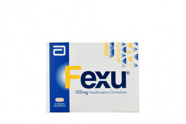 Fexu 120 mg Caja Con 10 Tabletas Recubiertas