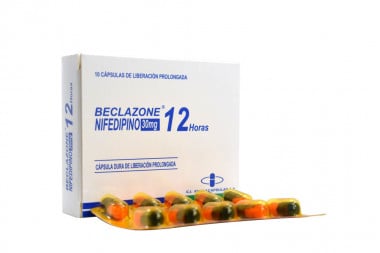 Beclazone 30 mg Caja Con 10 Cápsulas de Liberación Prolongada