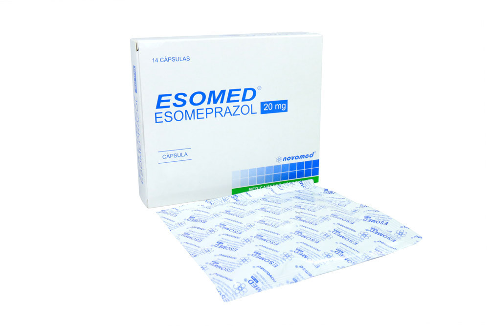 ESOMED 20 mg Caja con 14 Cápsulas 