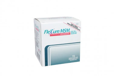 Flexure Msm Caja Con 15 Sobres Sabor A Fresa