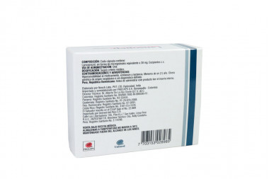 Lansopep 30 Mg Caja Con 28 Cápsulas