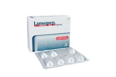 Lansopep 30 Mg Caja Con 28 Cápsulas