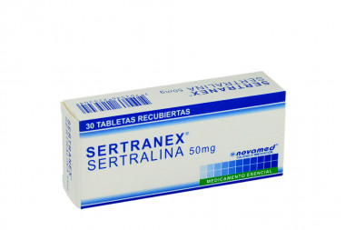 Sertranex 50 mg Caja Con 30...