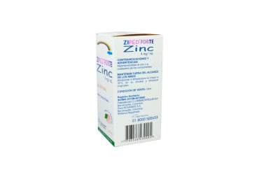 Ziped Forte Solución Oral 4 mg / mL Caja Con Frasco Con 90 mL - Sabor A Durazno 