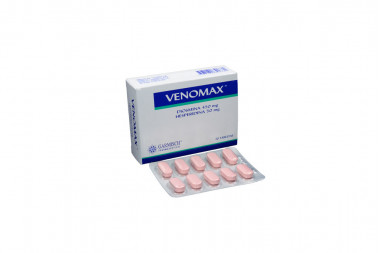 Venomax 450 / 50 mg Caja Con 30 Tabletas