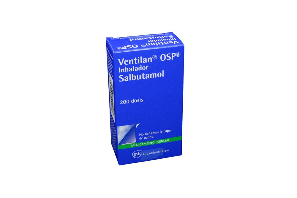 Ventilan Ops Inhalador Caja Con Frasco Con 200 Dosis