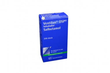 Ventilan Ops Inhalador Caja Con Frasco Con 200 Dosis