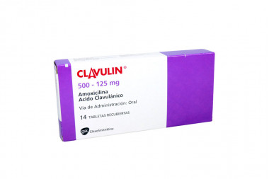 Clavulin 125-500 mg Caja...