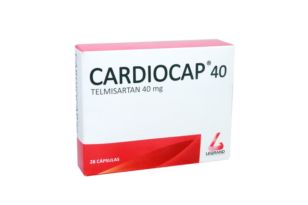 CARDIOCAP 40 mg Caja Con 28 Cápsulas