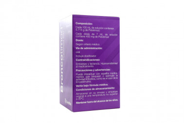 Broncotimod Solución Oral 400 mg Caja Con Frasco Con 120 mL