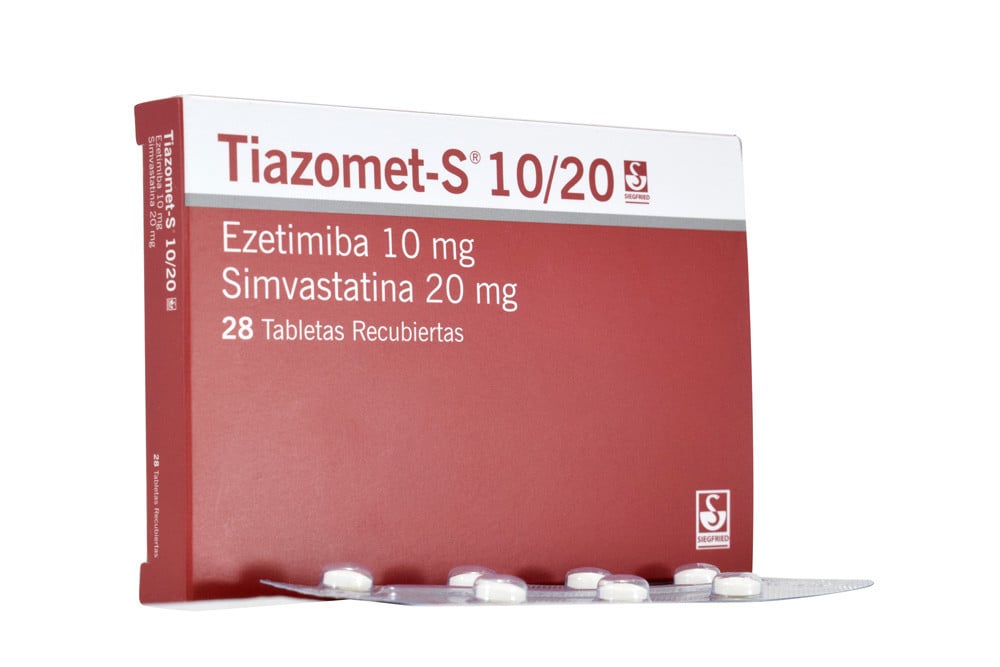 Tazomet-S 10 / 20 mg Caja Con 28 Tabletas Recubiertas