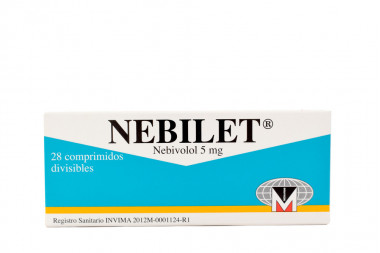 Nebilet 5 mg Caja Con 28...