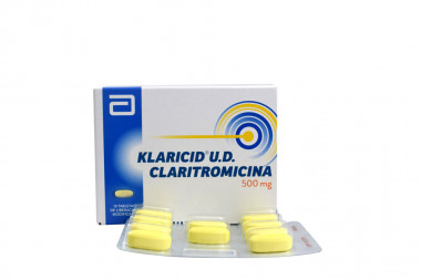 Klaricid UD 500 mg Caja Con 10 Tabletas De liberación Modificada