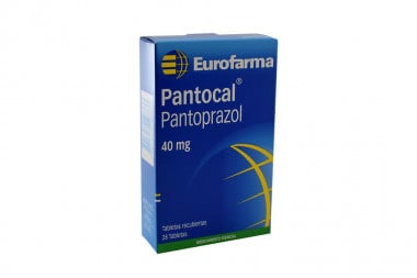 Pantocal 40 mg Caja Con 28 Tabletas Recubiertas