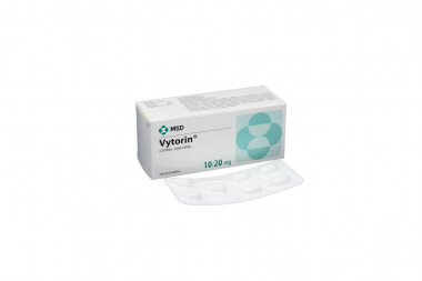 Vytorin 10 / 20 mg Caja Con 28 Tabletas 