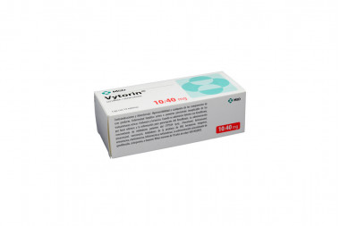 Vytorin 10 /40 mg Caja Con 14 Tabletas