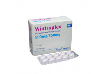 Wintroplex 500 / 350 mg Caja Con 100 Tabletas