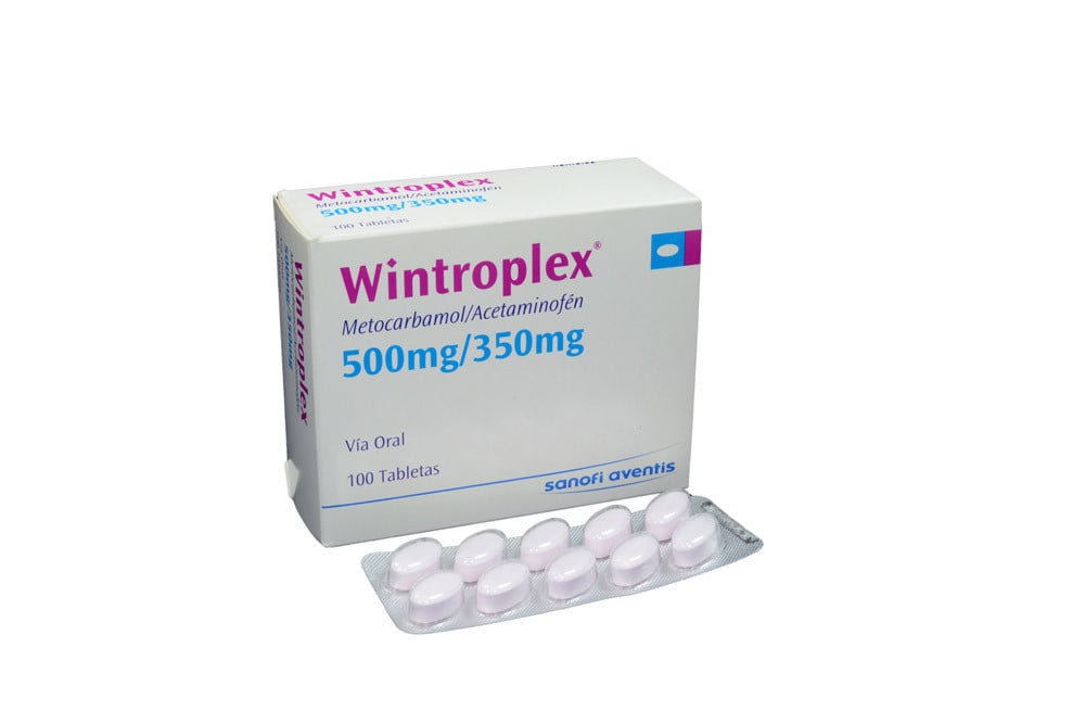 Wintroplex 500 / 350 Mg Caja Con 100 Tabletas