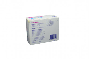 Wintroplex 500 / 350 mg Caja Con 100 Tabletas