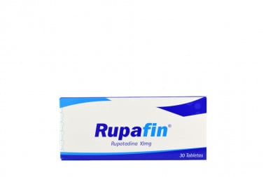 Rupafin 10 Mg Caja Con 30 Tabletas