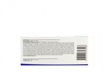 Rupafin 10 mg Caja Con 30 Tabletas