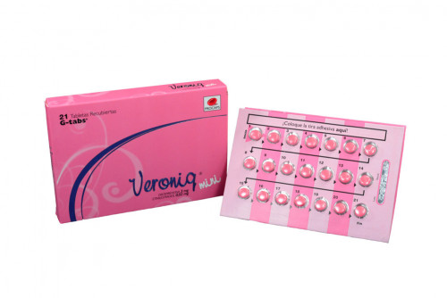 Veroniq Mini 3 / 0.02 mg Caja Con 21 Tabletas Recubiertas