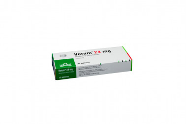 Verum 24 mg Caja Con 20 Tabletas 