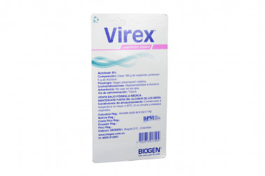 Virex Ungüento Caja Con Tubo Con 10 g