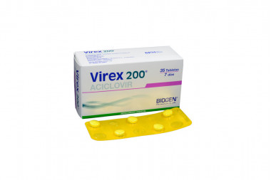 Virex 200 mg Caja Con 35...