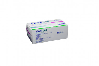 Virex 200 mg Caja Con 35 Tabletas
