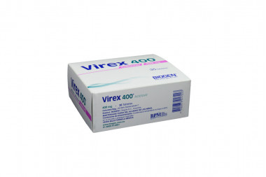 Virex 400 mg Caja Con 35 Tabletas