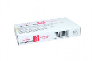 Forxiga 10 mg Caja Con 28 Comprimidos Recubiertos