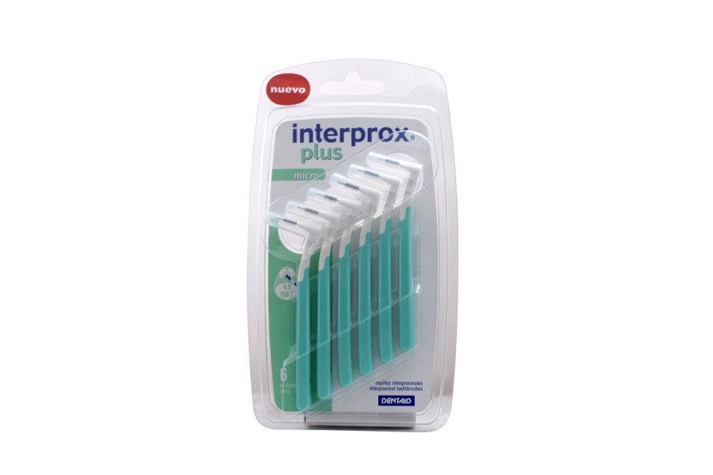 Interprox Plus Micro Empaque Con 6 Cepillos Interproximales