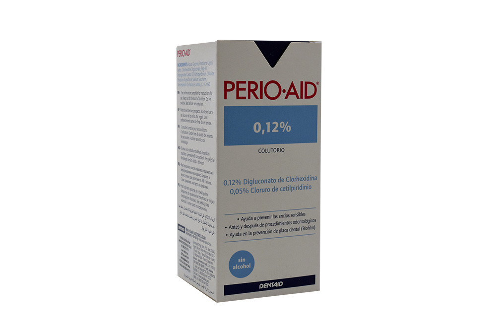 Perio-aid 0,12% Caja Con Frasco Con 150 mL