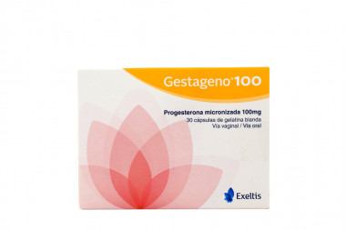 Gestageno 100 mg Caja Con...