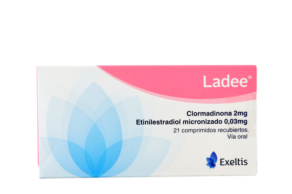 Ladee 2/0,03 mg Caja Con 21 Comprimidos Recubiertos 