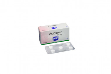 Aciclovir 200 mg Caja Con 25 Tabletas