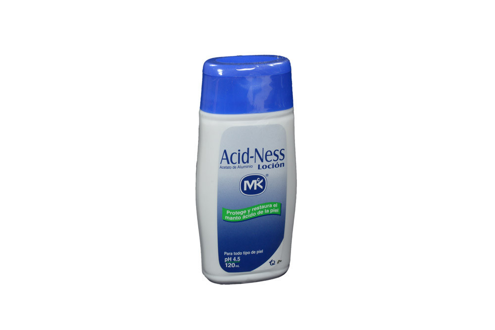 Acid-Ness Frasco x 120 mL Loción – Restaura La Piel Acid-Ness Ph 4.5 Loción Frasco Con 120 Ml