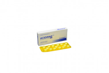 Acidrine 10 mg Caja Con 15 Tabletas Recubiertas
