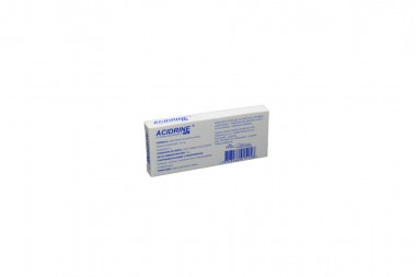 Acidrine 10 mg Caja Con 15 Tabletas Recubiertas