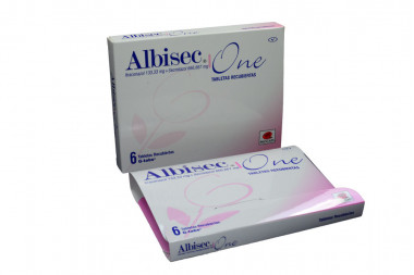 Albisec One 133.33 / 666.667 mg  Caja Con 6 Tabletas Recubiertas