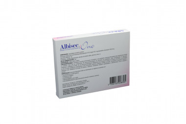 Albisec One 133.33 / 666.667 mg  Caja Con 6 Tabletas Recubiertas