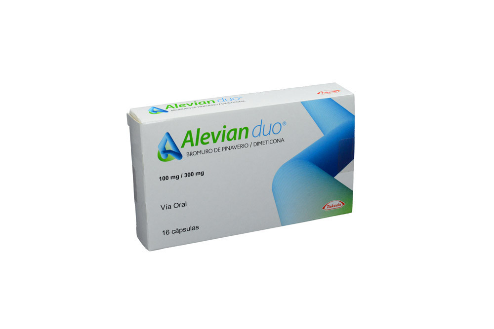 Alevian Duo 100 / 300 mg Caja Con 16 Cápsulas 