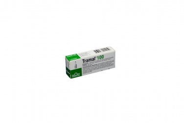 Tramal 100 Mg Caja Con 1 Ampolla De 2 Ml Solución Inyectable
