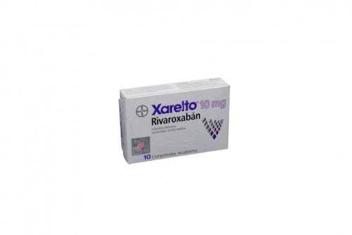 Xarelto 10 mg Caja Con 10 Comprimidos Recubiertos